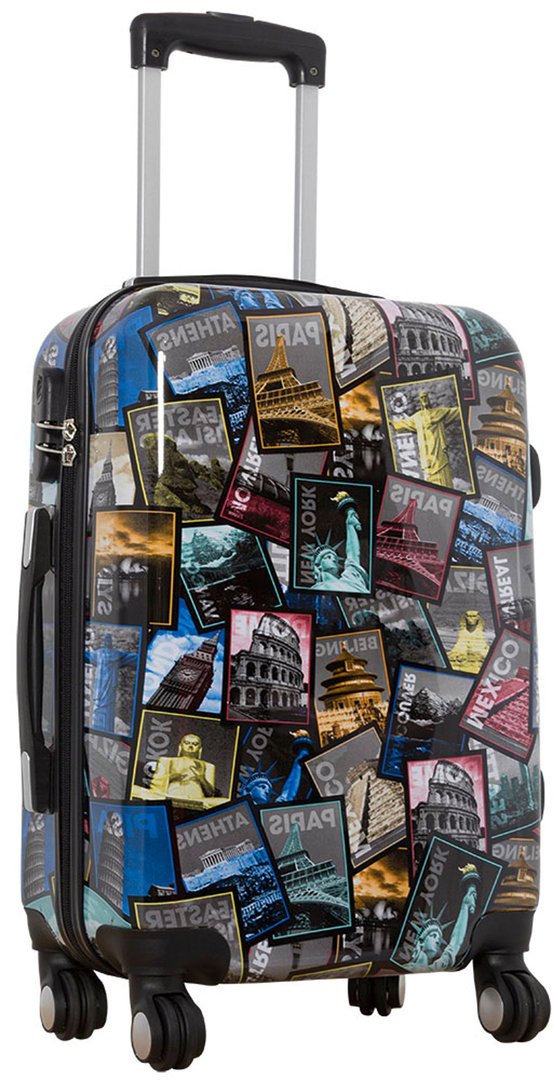 “Handgepäck Koffer Kaufen New All City Motivkoffer“, Reisekoffer Trolley