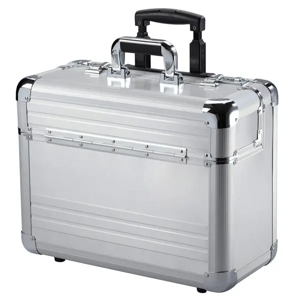 Pilotenkoffer-Trolley Aluminiumkoffer Aluminiumkoffer Pilotenkoffer Trolley groß