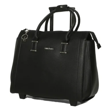 Damen Trolley Tasche Frauen Business Handtasche‑Trolley