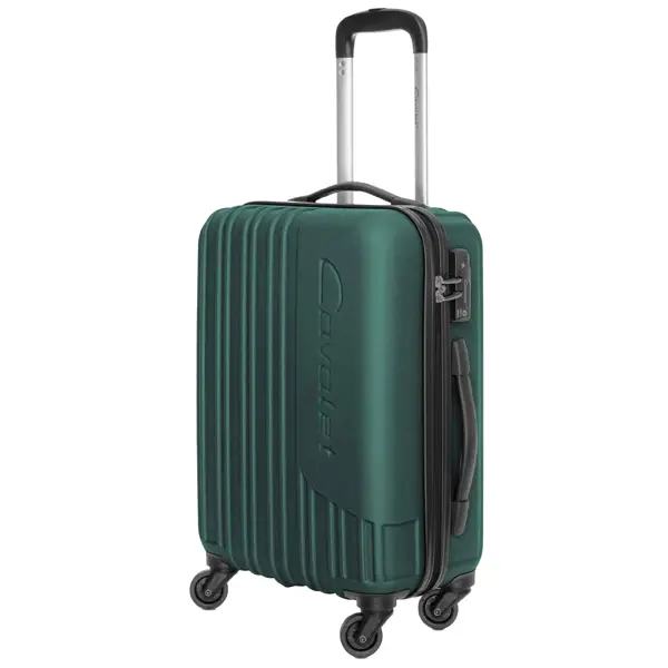 Handgepäck Trolley Reise-Koffer dunkelgrün 35 L 54 cm Kabinentrolley Cavalet
